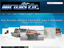 Tablet Screenshot of hottubsetc.net